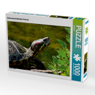 Igra/Igračka CALVENDO Puzzle Schmuckschildkröten Portrait 1000 Teile Lege-Größe 64 x 48 cm Foto-Puzzle Bild von kattobello Kattobello