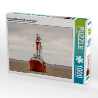 Igra/Igračka Feuerschiff Borkum Riff auf dem Dollart (Puzzle) Rolf Pötsch