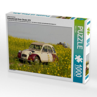 Hra/Hračka CALVENDO Puzzle Kultautomobil Ente Citroën 2CV 1000 Teile Lege-Größe 64 x 48 cm Foto-Puzzle Bild von Meike Bölts Meike Bölts