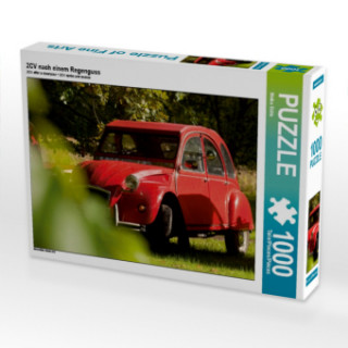 Hra/Hračka CALVENDO Puzzle 2CV nach einem Regenguss 1000 Teile Lege-Größe 64 x 48 cm Foto-Puzzle Bild von Meike Bölts Meike Bölts