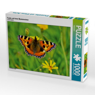 Spiel/Spielzeug Fuchs auf einer Blumenwiese (Puzzle) Kattobello