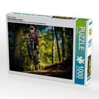 Joc / Jucărie Ein Motiv aus dem Kalender Mountainbike Action (Puzzle) Dirk Meutzner