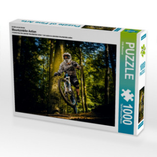 Spiel/Spielzeug Ein Motiv aus dem Kalender Mountainbike Action (Puzzle) Dirk Meutzner