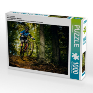 Játék Ein Motiv aus dem Kalender Mountainbike Action (Puzzle) Dirk Meutzner