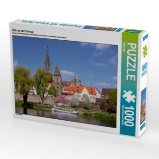 Hra/Hračka CALVENDO Puzzle Ulm an der Donau 1000 Teile Lege-Größe 64 x 48 cm Foto-Puzzle Bild von Kattobello Kattobello