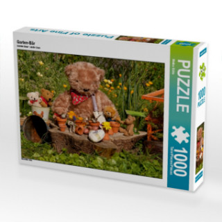 Game/Toy CALVENDO Puzzle Garten-Bär 1000 Teile Lege-Größe 64 x 48 cm Foto-Puzzle Bild von Meike Bölts Meike Bölts