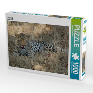 Gra/Zabawka CALVENDO Puzzle Leopard 1000 Teile Lege-Größe 64 x 48 cm Foto-Puzzle Bild von Johann Schörkhuber Johann Schörkhuber