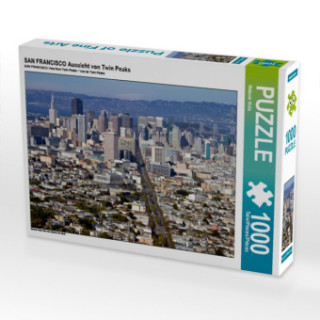 Igra/Igračka SAN FRANCISCO Aussicht von Twin Peaks (Puzzle) Melanie Viola