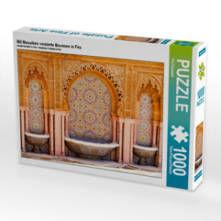 Hra/Hračka Mit Mosaiken verzierte Brunnen in Fes (Puzzle) Pia Thauwald