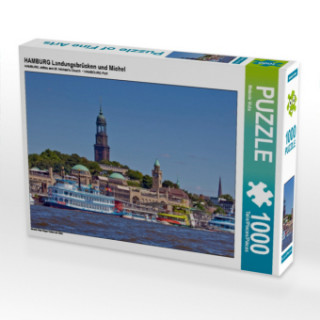 Jeu/jouet HAMBURG Landungsbrücken und Michel (Puzzle) Melanie Viola