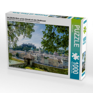 Παιχνίδι/Επιτραπέζιο παιχνίδι SALZBURG Blick auf die Altstadt mit alter Stadtmauer (Puzzle) Melanie Viola