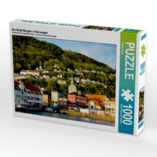 Joc / Jucărie Die Stadt Bergen in Norwegen (Puzzle) Andrea Koch