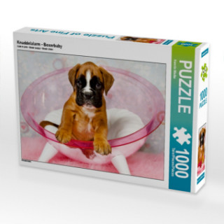 Hra/Hračka Knuddelalarm - Boxerbaby (Puzzle) Kerstin Mielke