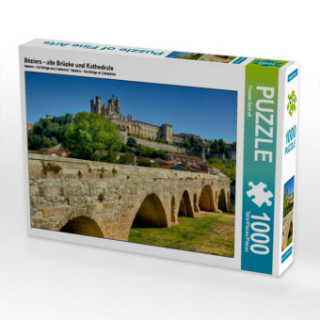 Játék Béziers - alte Brücke und Kathedrale (Puzzle) Thomas Bartruff