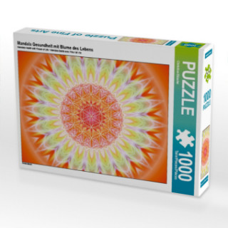 Joc / Jucărie Mandala Gesundheit mit Blume des Lebens (Puzzle) Christine Bässler