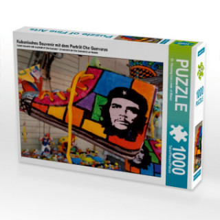 Joc / Jucărie Kubanisches Souvenir mit dem Porträt Che Guevaras (Puzzle) Henning von Löwis of Menar