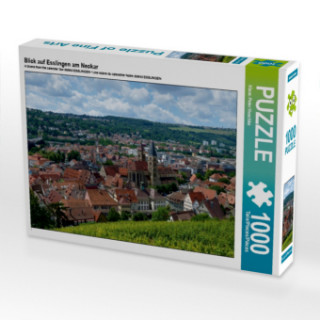 Hra/Hračka Blick auf Esslingen am Neckar (Puzzle) Klaus-Peter Huschka