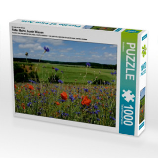 Joc / Jucărie Ein Motiv aus dem Kalender Roter Mohn, bunte Wiesen (Puzzle) Nordstern