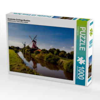 Jogo/brinquedo Greetsieler Zwillings-Muehlen (Puzzle) H. Dreegmeyer