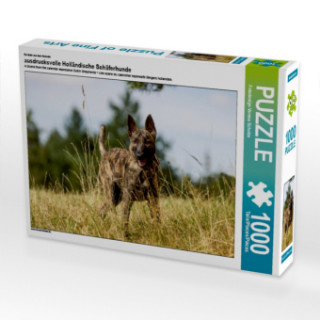 Hra/Hračka Ein Motiv aus dem Kalender ausdrucksvolle Holländische Schäferhunde (Puzzle) Verena Scholze