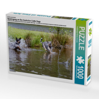 Spiel/Spielzeug Ein Motiv aus dem Kalender Spaziergang am See Australian Cattle Dogs (Puzzle) Verena Scholze