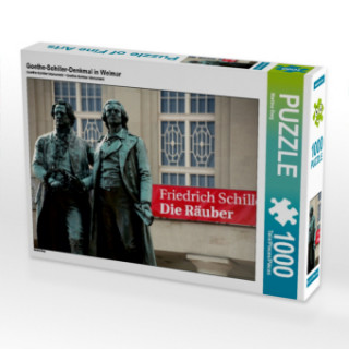 Játék Goethe-Schiller-Denkmal in Weimar (Puzzle) Martina Berg