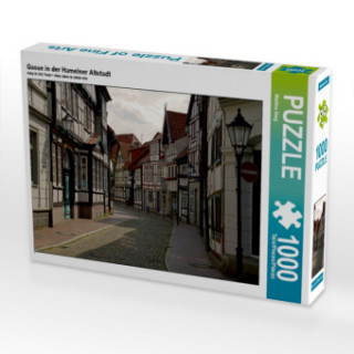 Játék Gasse in der Hamelner Altstadt (Puzzle) Martina Berg