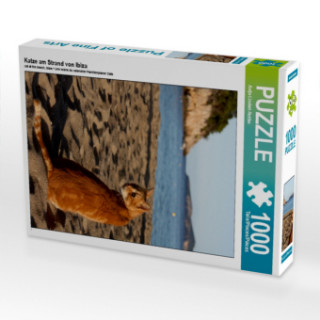 Gra/Zabawka Katze am Strand von Ibiza (Puzzle) Antje Lindert-Rottke