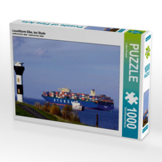 Hra/Hračka Leuchtturm Elbe, bei Stade (Puzzle) Lothar Reupert