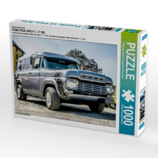 Hra/Hračka Ein Motiv aus dem Kalender FORD PICK-UPS F 1 - F 100 (Puzzle) Michael Jaster