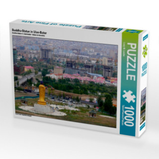 Joc / Jucărie Buddha-Statue in Ulan-Bator (Puzzle) Lucy M. Laube