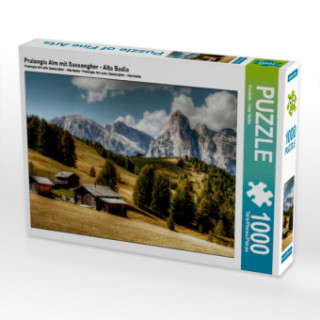 Joc / Jucărie Pralongia Alm mit Sassongher - Alta Badia (Puzzle) Uwe Vahle