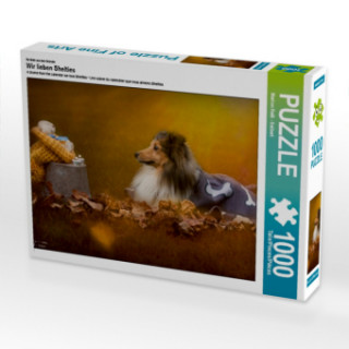 Jeu/jouet Ein Motiv aus dem Kalender Wir lieben Shelties (Puzzle) Marion Reiß-Seibert