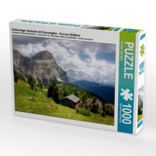 Spiel/Spielzeug Kolfuschger Hochalm mit Sassongher - Corvara Südtirol (Puzzle) Uwe Vahle