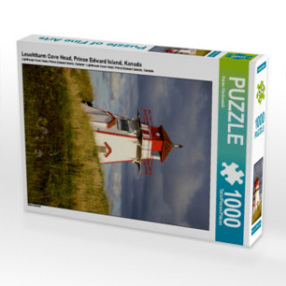 Hra/Hračka Leuchtturm Cove Head, Prince Edward Island, Kanada (Puzzle) Rainer Kiedrowski