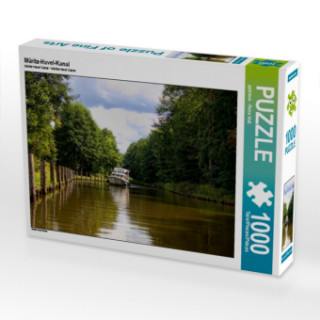 Hra/Hračka Müritz-Havel-Kanal (Puzzle) Petra Voß