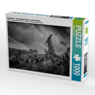 Game/Toy Dolomiten - Verwitterter Baum vor dem Sturm (Puzzle) Markus van Hauten