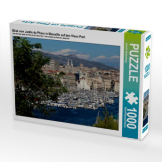 Joc / Jucărie Blick vom Jardin du Pharo in Marseille auf den Vieux Port (Puzzle) Kerstin Stolzenburg