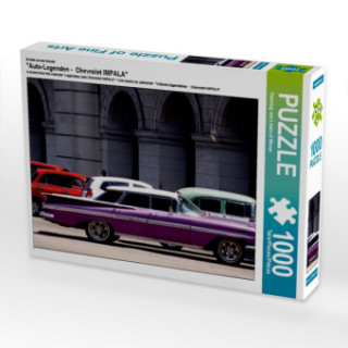 Joc / Jucărie Ein Motiv aus dem Kalender "Auto-Legenden - Chevrolet IMPALA" (Puzzle) Henning von Löwis of Menar