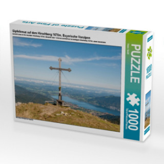 Igra/Igračka Gipfelkreuz auf dem Hirschberg 1670m, Bayerische Voralpen (Puzzle) Hans Seidl