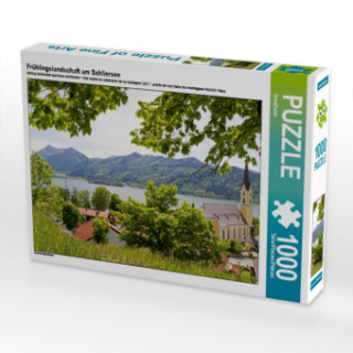 Hra/Hračka CALVENDO Puzzle Frühlingslandschaft am Schliersee 1000 Teile Lege-Größe 64 x 48 cm Foto-Puzzle Bild von SusaZoom SusaZoom