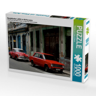 Gra/Zabawka Sowjetischer LADA in Alt-Havanna (Puzzle) Henning von Löwis of Menar