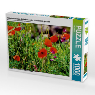 Jeu/jouet Klatschmohn auch Mohnblume oder Klatschrose genannt (Puzzle) 