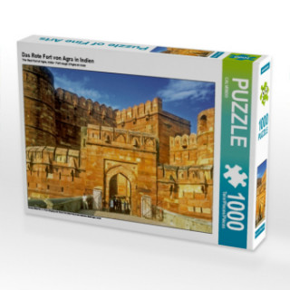 Hra/Hračka Das Rote Fort von Agra in Indien (Puzzle) 