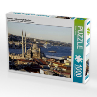 Hra/Hračka CALVENDO Puzzle Istanbul - Süleymaniye-Moschee 1000 Teile Lege-Größe 64 x 48 cm Foto-Puzzle Bild von Michael Herzog Michael Herzog