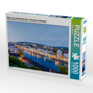 Hra/Hračka Blick vom Lindenhof über die Limmat zum Limmatquai (Puzzle) Werner Dieterich