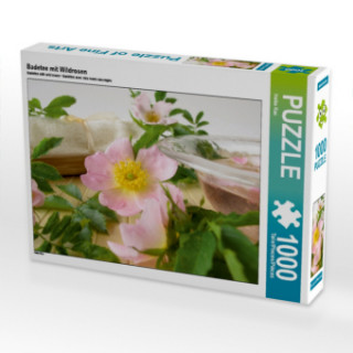 Spiel/Spielzeug Badetee mit Wildrosen (Puzzle) Heike Rau