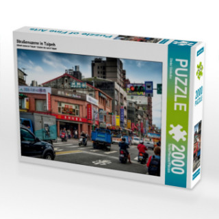 Gra/Zabawka Straßenszene in Taipeh (Puzzle) Dieter Gödecke