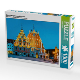 Játék Schwarzhäupterhaus bei Nacht (Puzzle) Gunter Kirsch