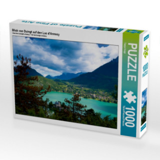 Joc / Jucărie Blick von Duingt auf den Lac d'Annecy (Puzzle) Tanja Voigt